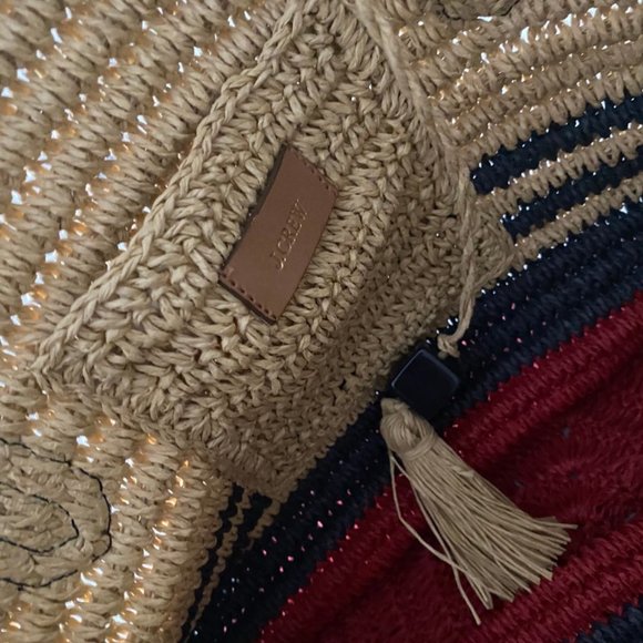 JCrew Raffia Tote - Picture 3 of 3